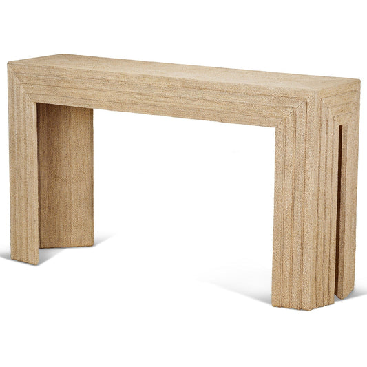 Maitland Smith Abaca Console Table (SH08-012021)