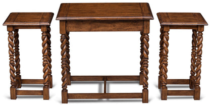Maitland Smith Serpentine Nesting Tables (SH07-121304)