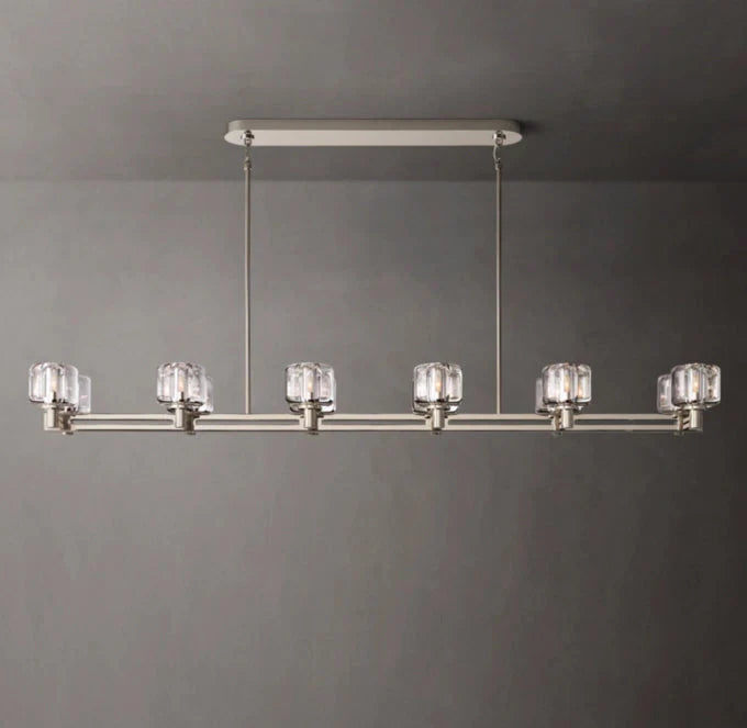 Demarett Dual Linear Chandelier 72"
