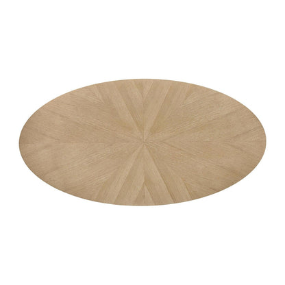 Century Furniture Stocked Oval Cocktail Table
