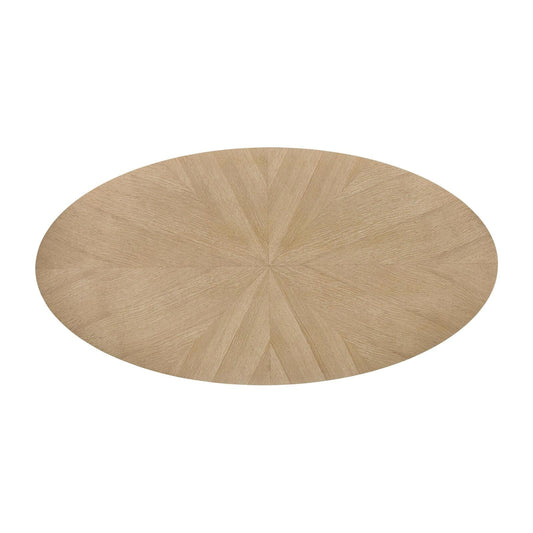 Century Furniture Stocked Oval Cocktail Table