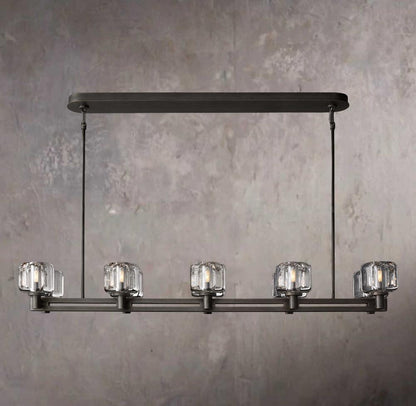 Demaret Dual Linear Chandelier 54"