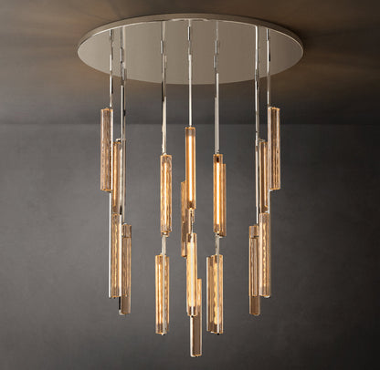 Audubon Crystal Round Chandelier 56"
