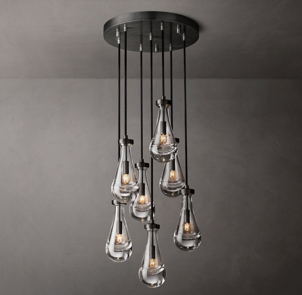 Rains Circular Chandelier 18"