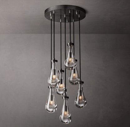 Rains Circular Chandelier 18"