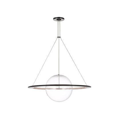 Cosmos 28" Ring and Orb Chandelier