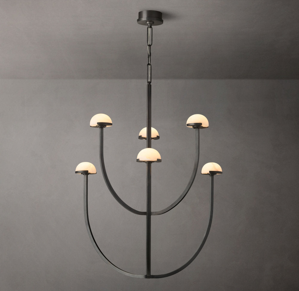 Pedru Round Chandelier 32"