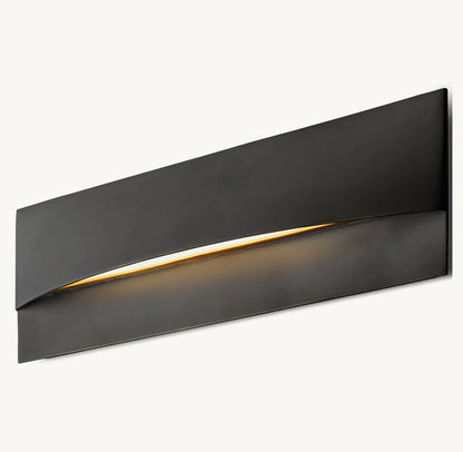 Taza Wide Rectangular Wall Sconce