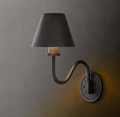 Clarences Curved Wall Sconce
