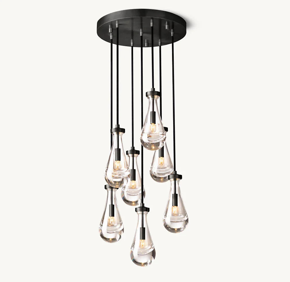 Rains Circular Chandelier 18"