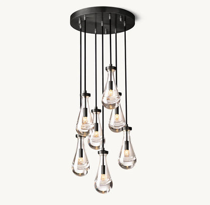 Rains Circular Chandelier 18"