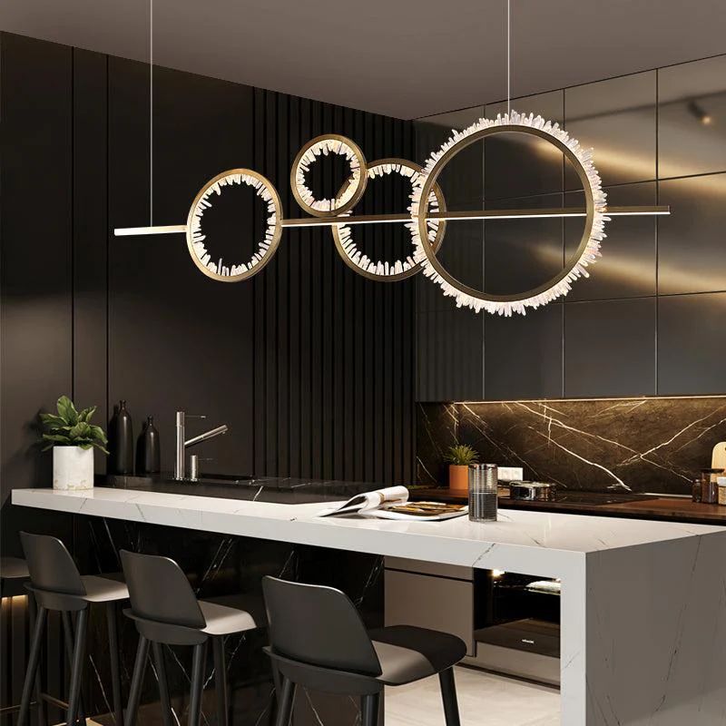 Rocast Crystal Gear Chandelier