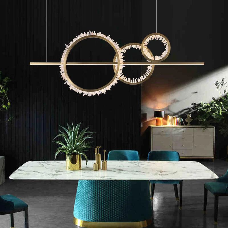 Rocast Crystal Gear Chandelier
