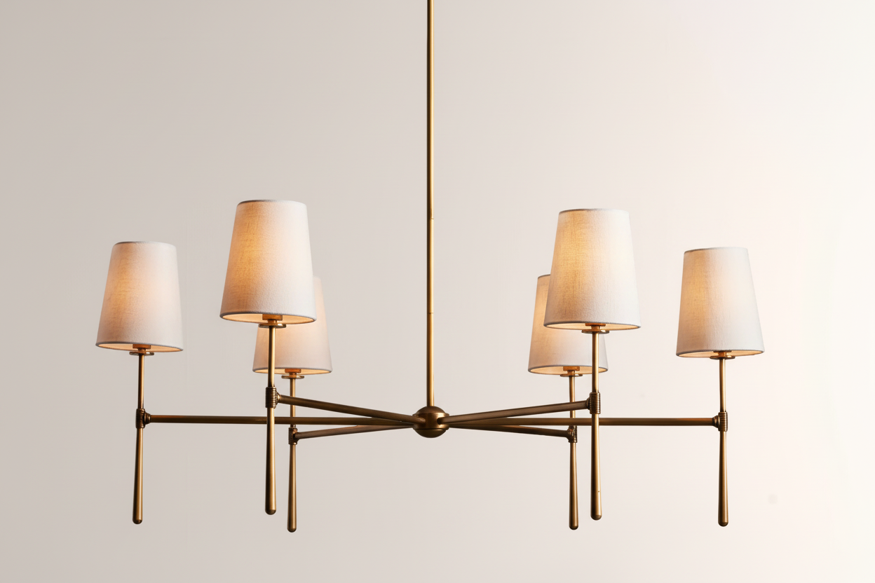 Rhoda Round Chandelier 4/6 Light