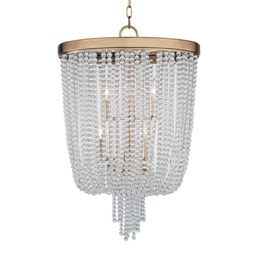 Royalton 6-Light Chandelier in Aged Brass 18.25L x 18.25W x 27.75H