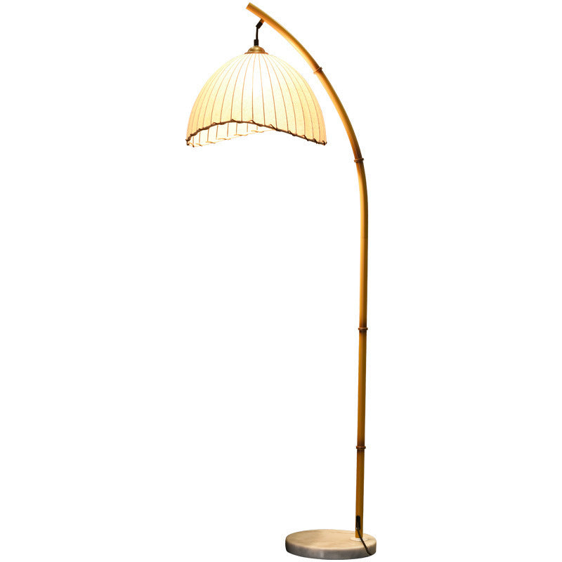 Bamboo Floor Lamp Stylish Lighting for Study & Bedroom