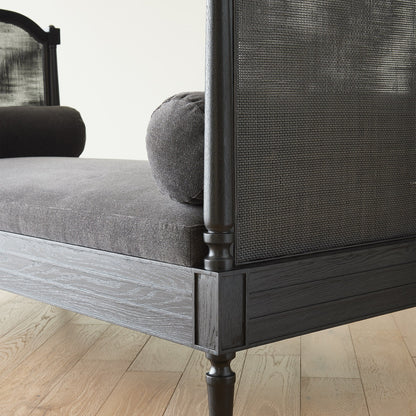 Global Views Blackened Oak Josephine Daybed