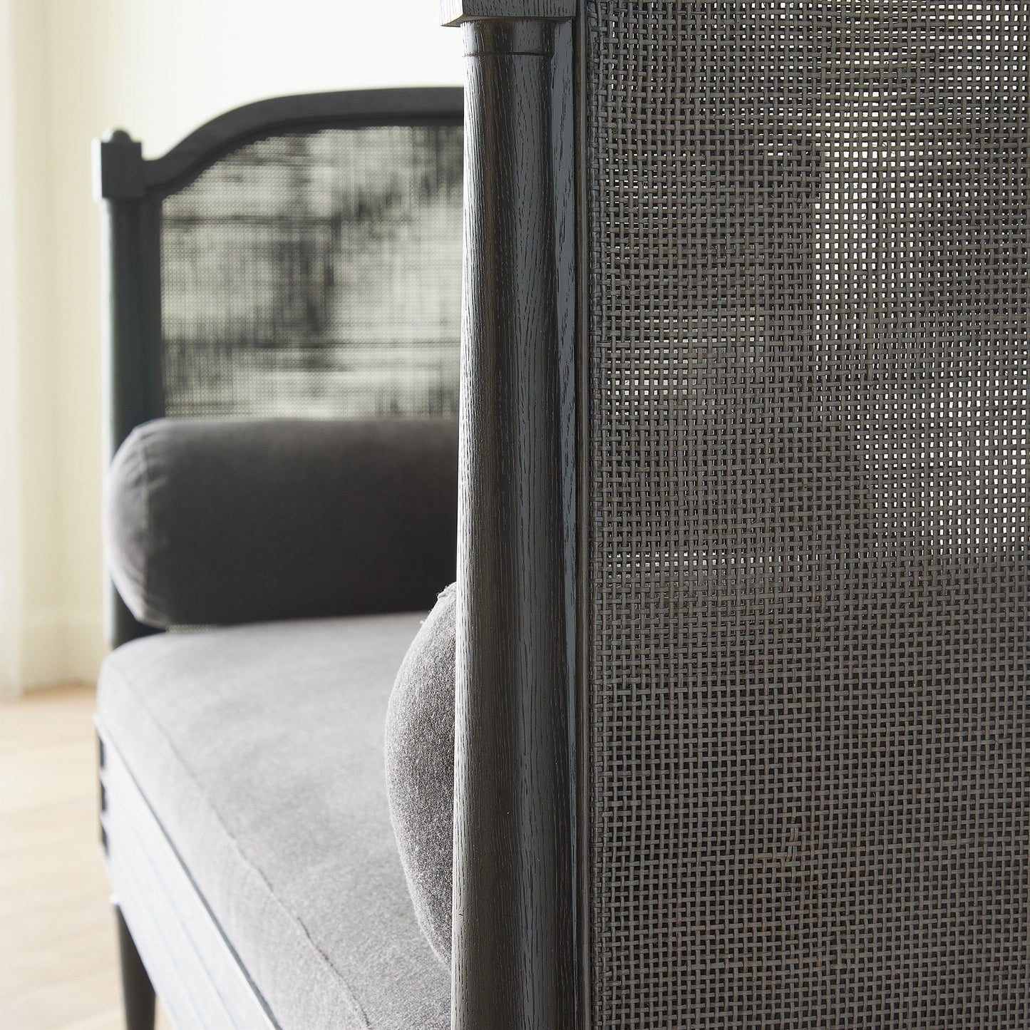 Global Views Blackened Oak Josephine Daybed