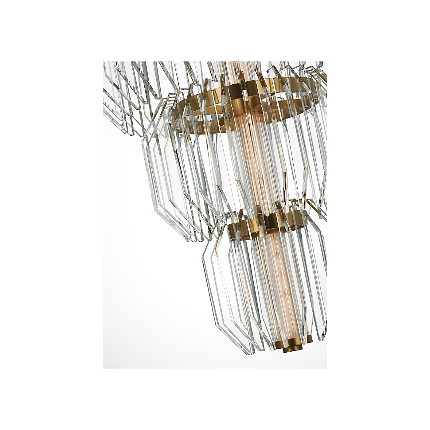 Killarney 19" Layered Entry Chandelier
