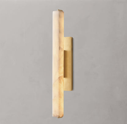 Audubon Alabaster Single Wall Sconce