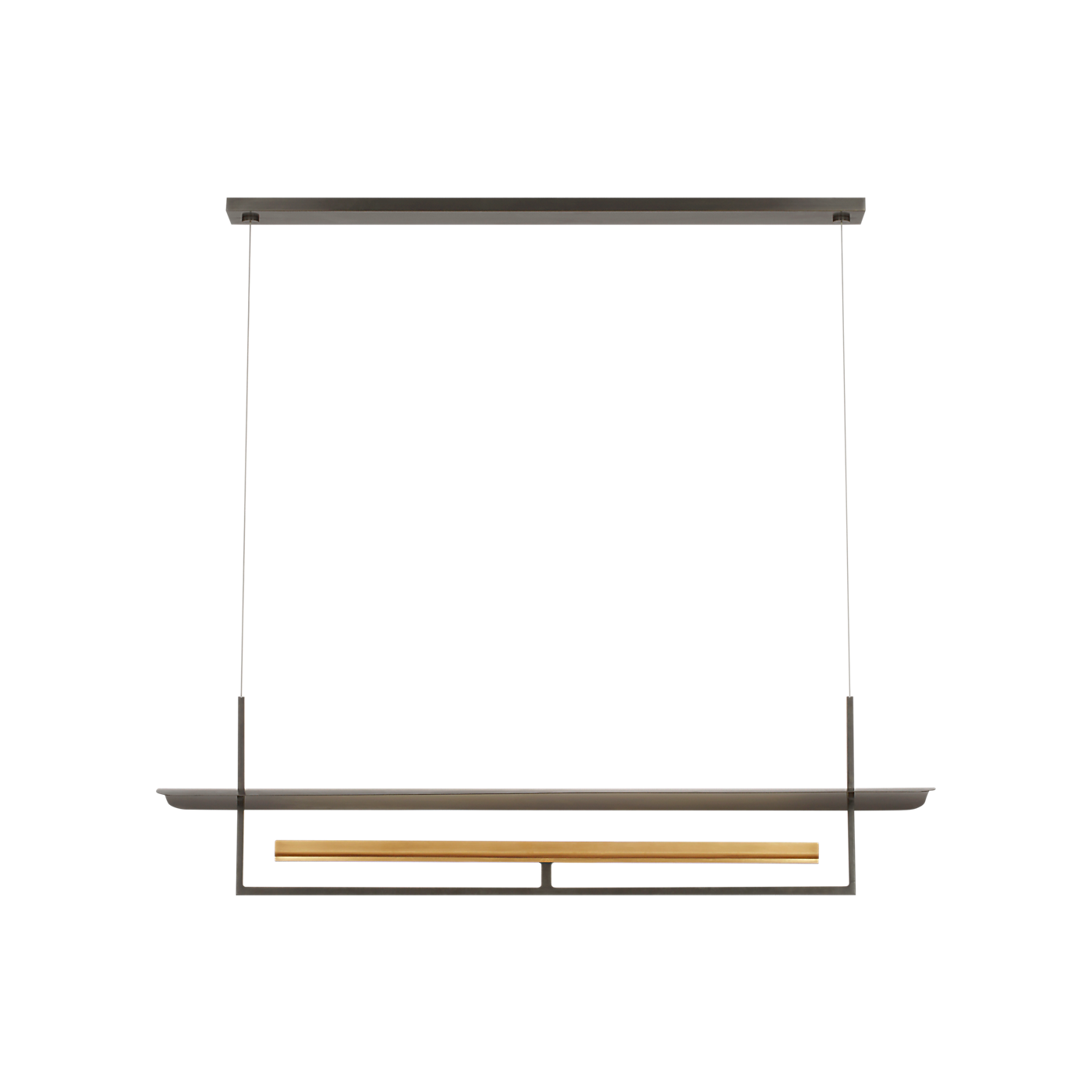 Tristan 54" Reflector Linear Chandelier