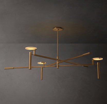 Melange Round Chandelier 60"
