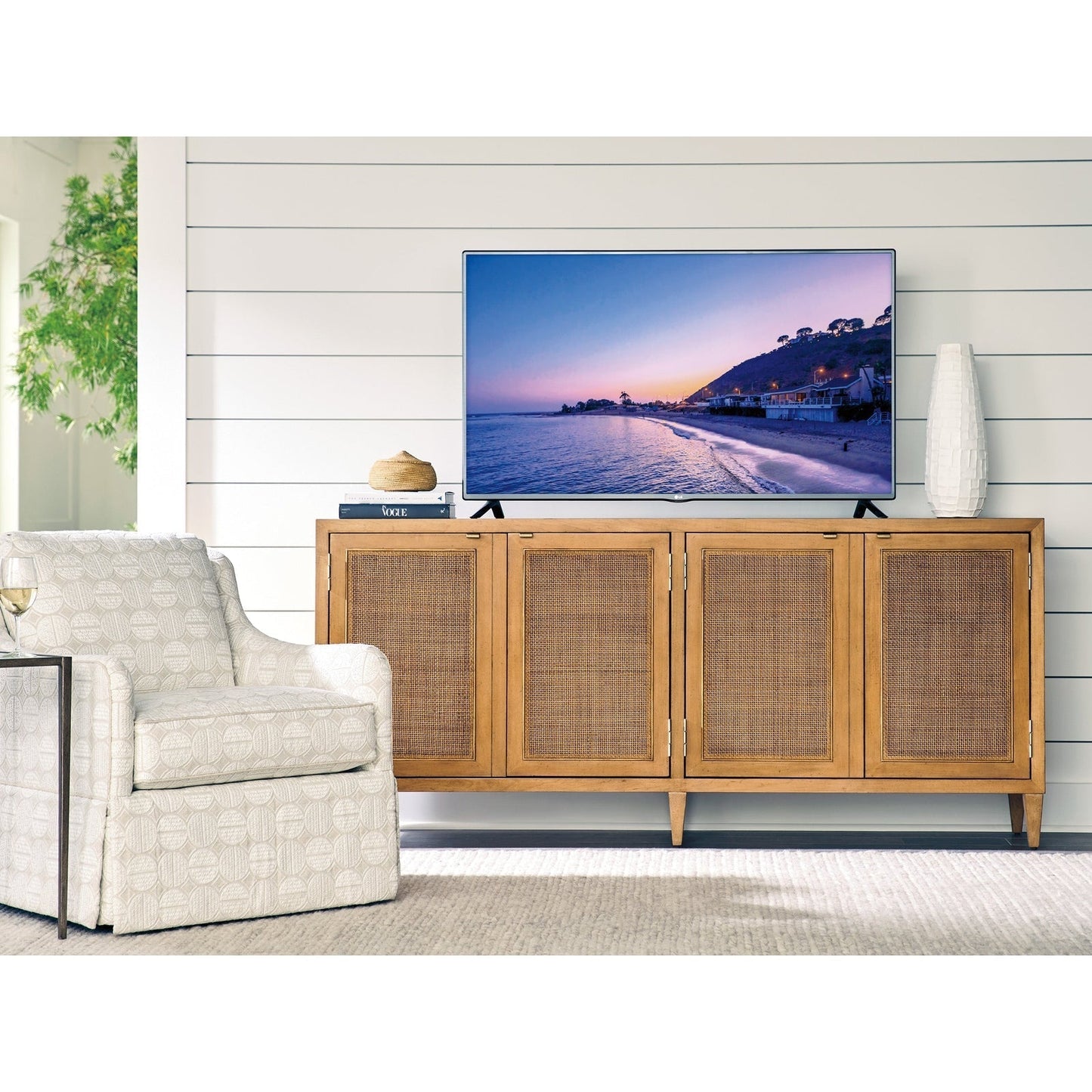Barclay Butera Laguna Bluebird Media Console