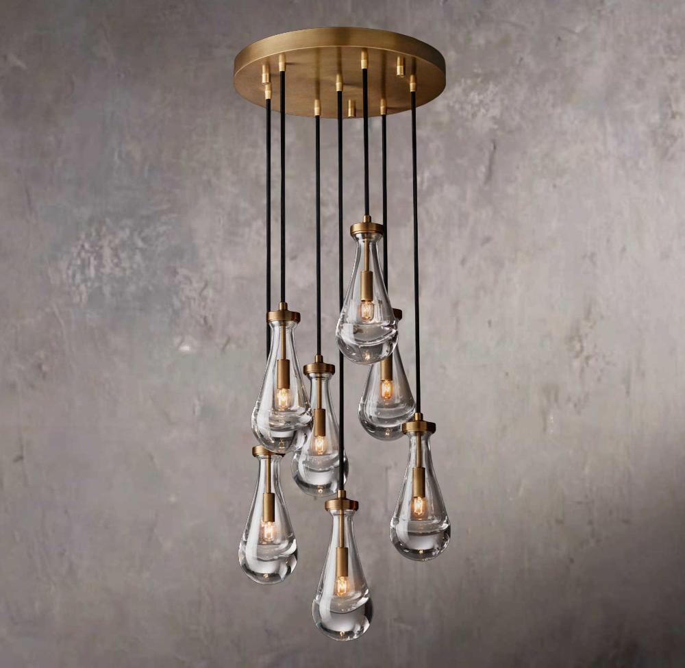 Rains Circular Chandelier 18"