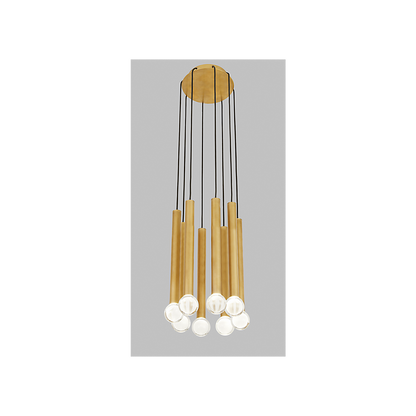 Guyed 8-Light Chandelier