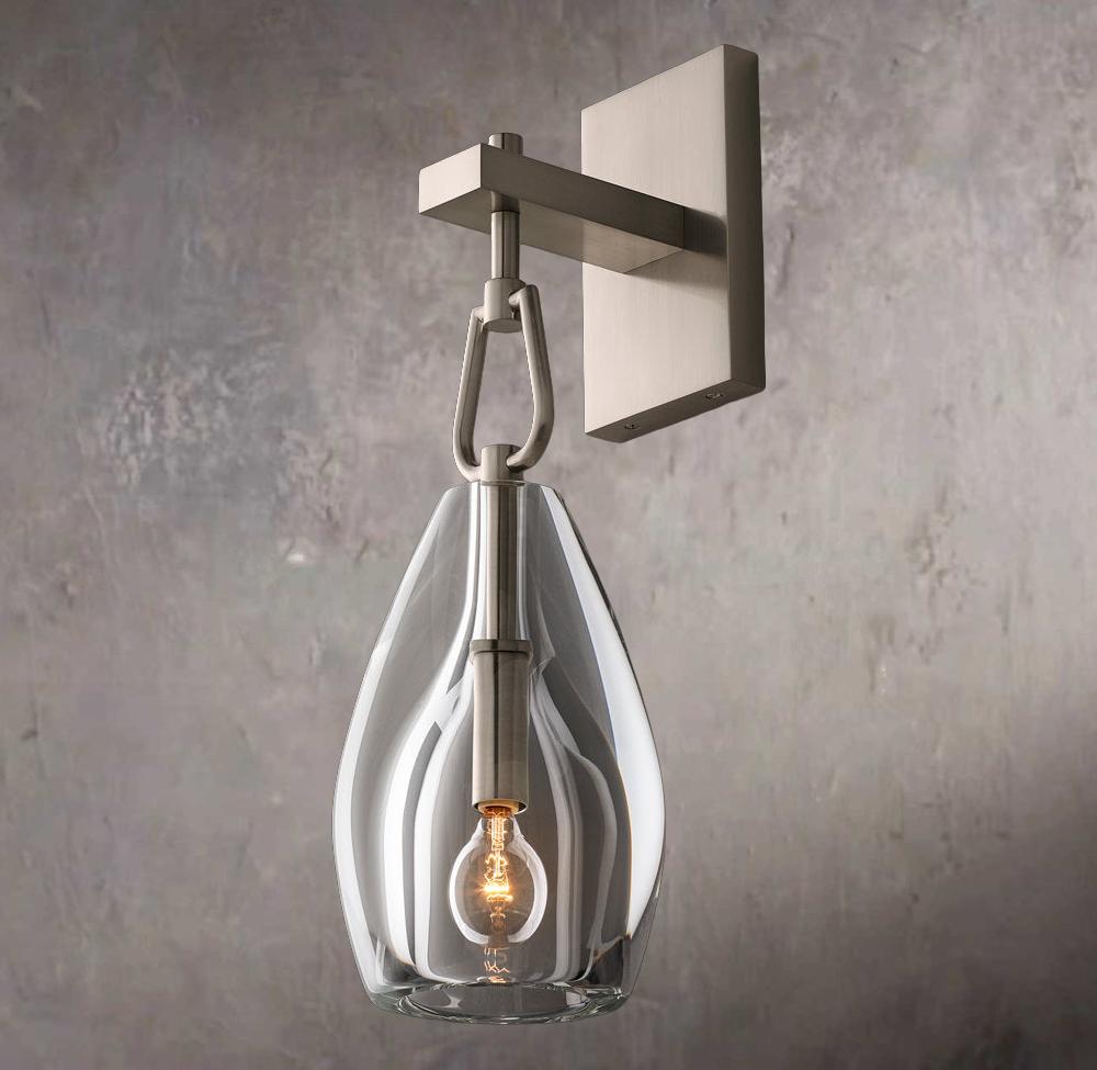 Botanical Fluted Wall Sconce