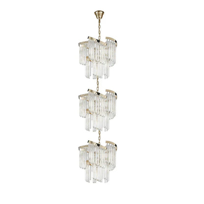 Twin Palms Foyer Crystal Chandelier