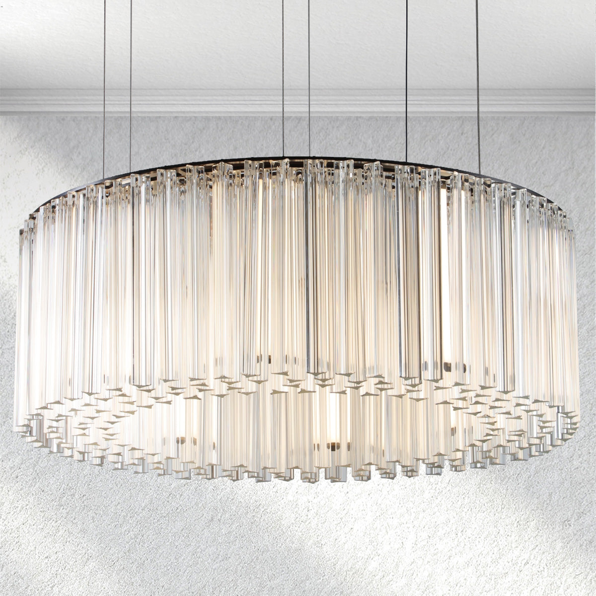 Furnio Rainfall Round Chandelier