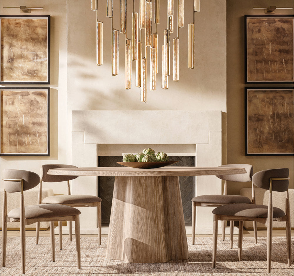 Audubon Crystal Round Chandelier 56"