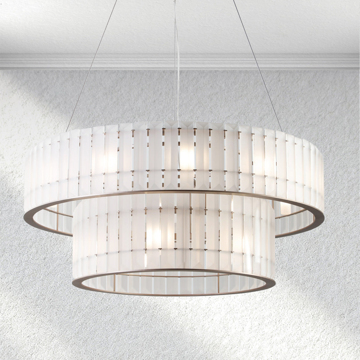 Furnio Parallel Round Chandelier