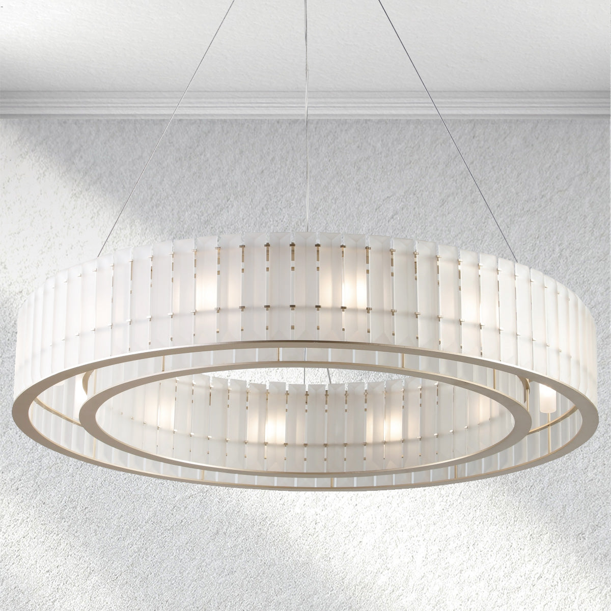 Furnio Parallel Round Chandelier