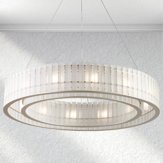 Furnio Parallel Round Chandelier