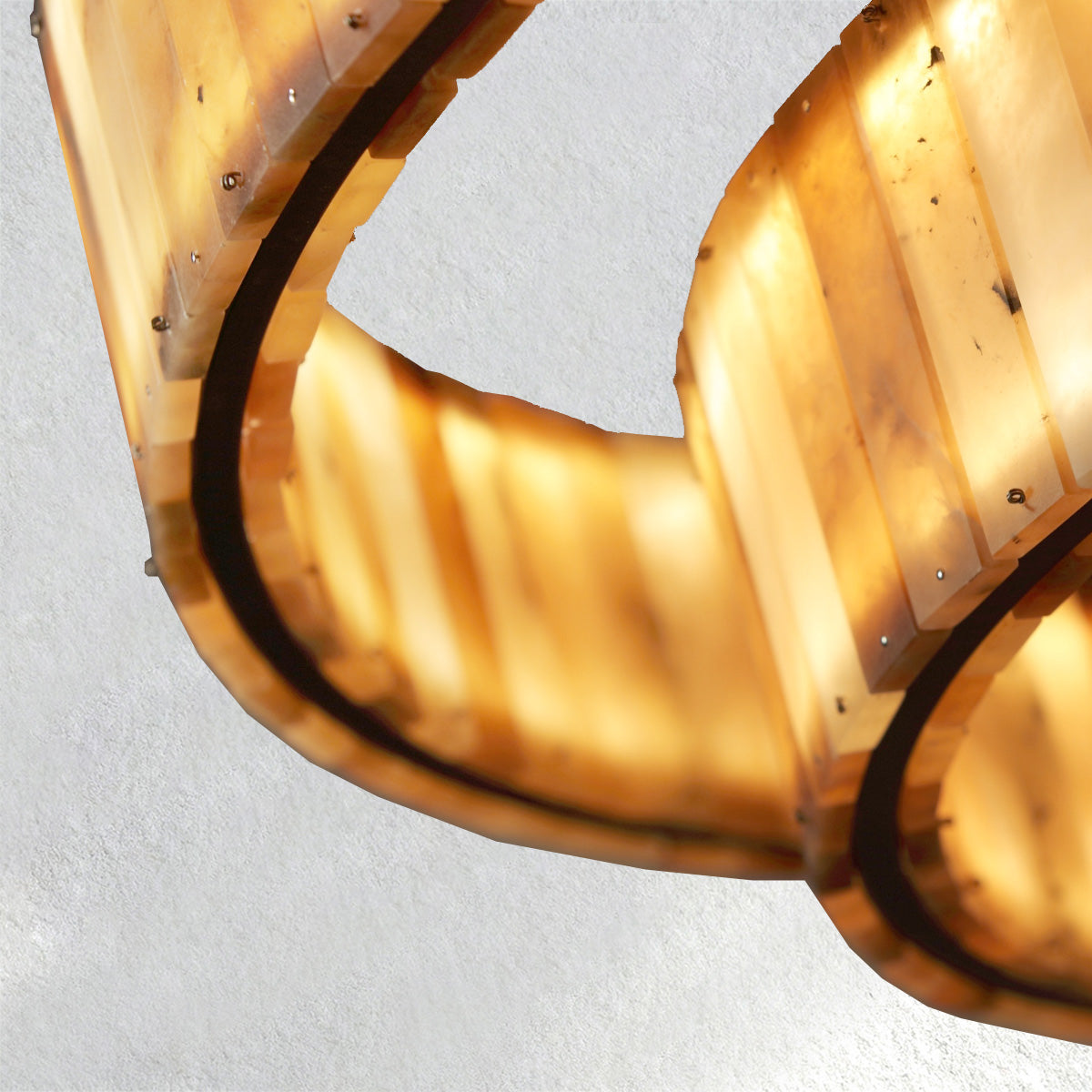 Furnio Eterna Alabaster Round Chandelier