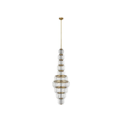 Killarney 19" Layered Entry Chandelier