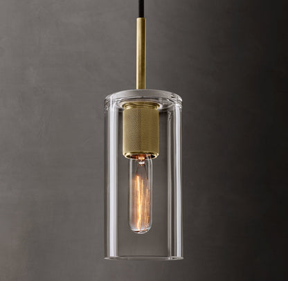Utilitaire Cylinder Shade Pendant