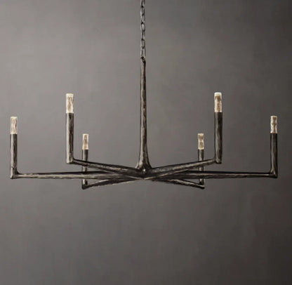 Thaddeus Round Chandelier 48"