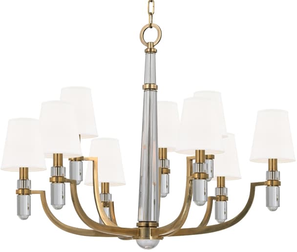 Dayton 9 Light 33" Wide Chandelier
