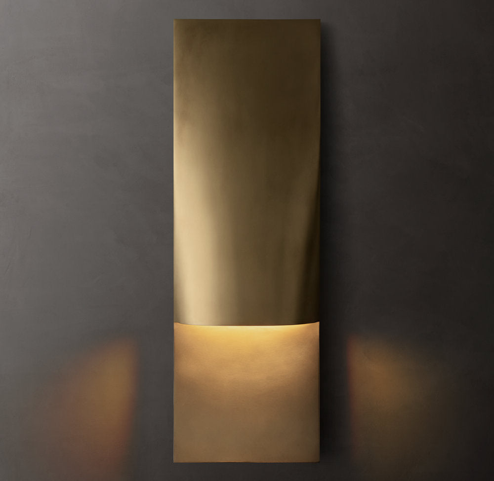 Tazaa Tall Rectangular Wall Sconce