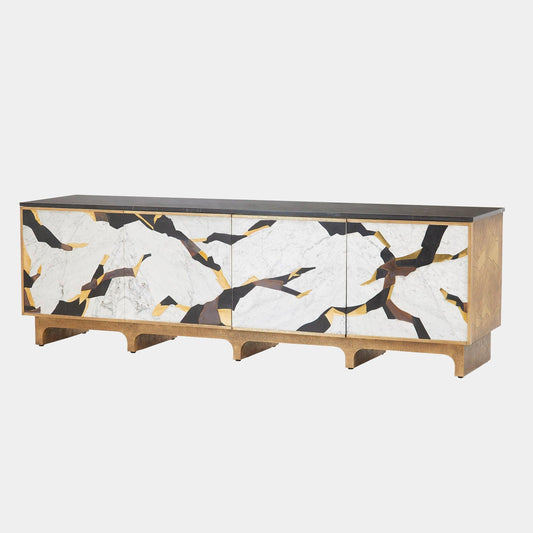 Global Views Sorprendente Inlay Cabinet