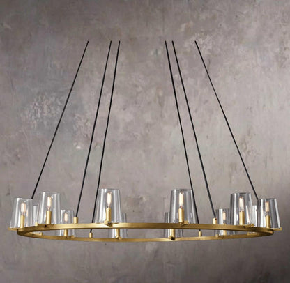 Pauillacs Circular Chandelier 48"