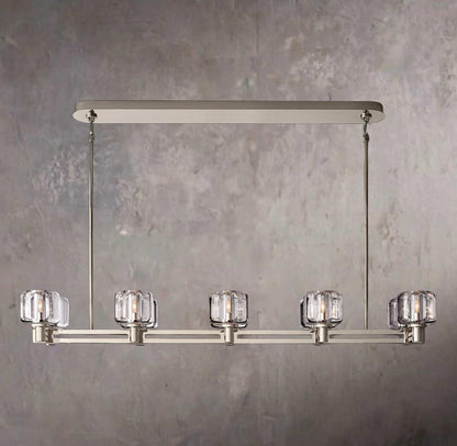 Demaret Dual Linear Chandelier 54"