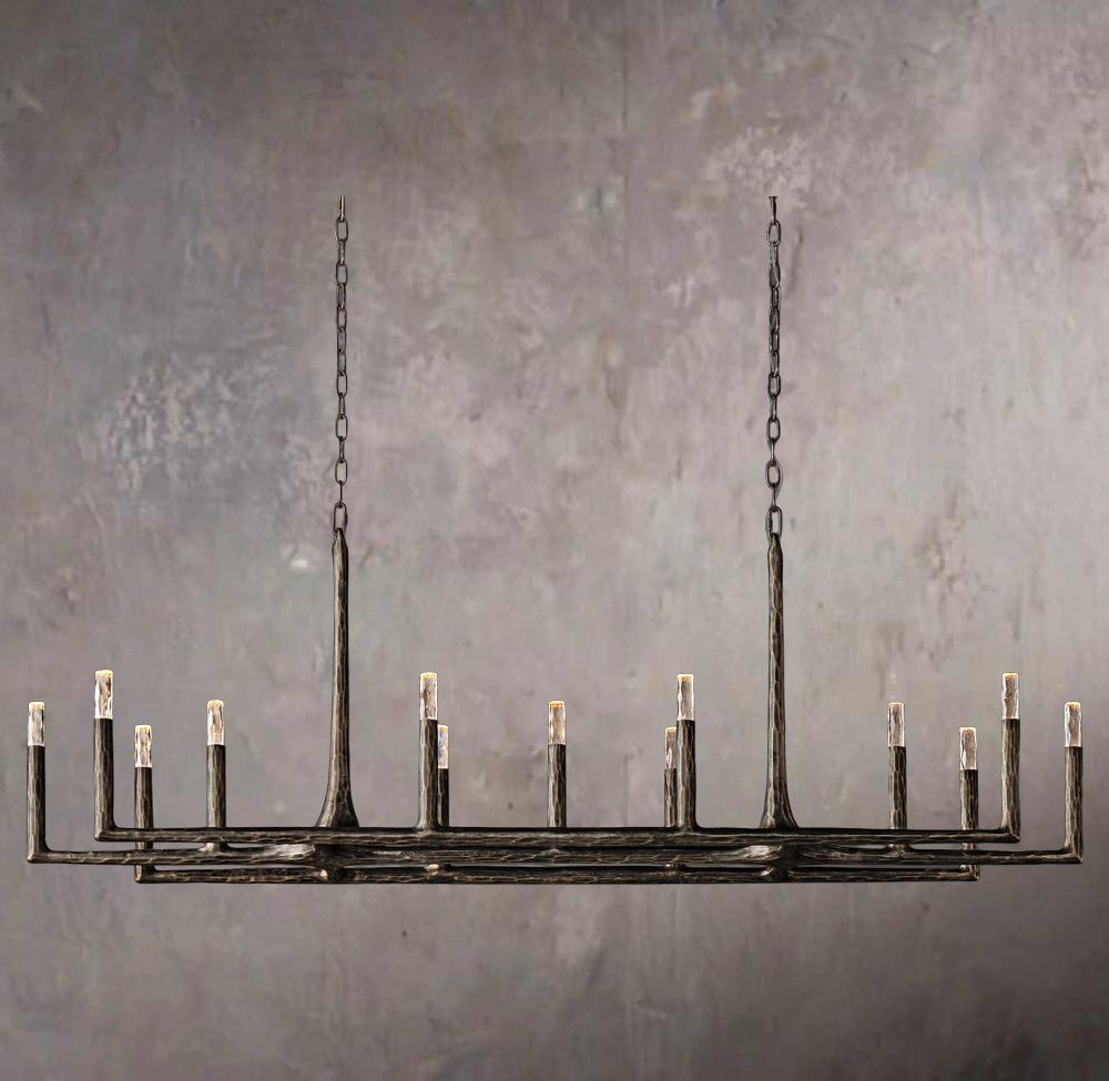 Thaddeus Linear 72-Inch Chandelier