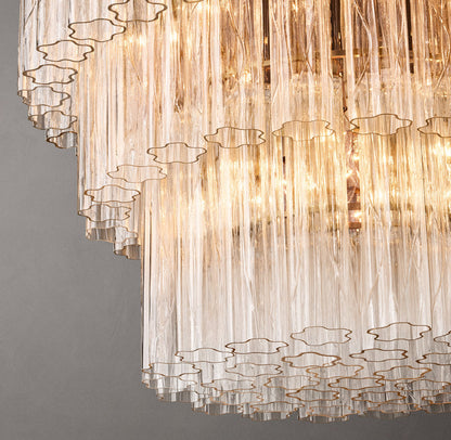 Cielo Three-Tier Round Chandelier 36"
