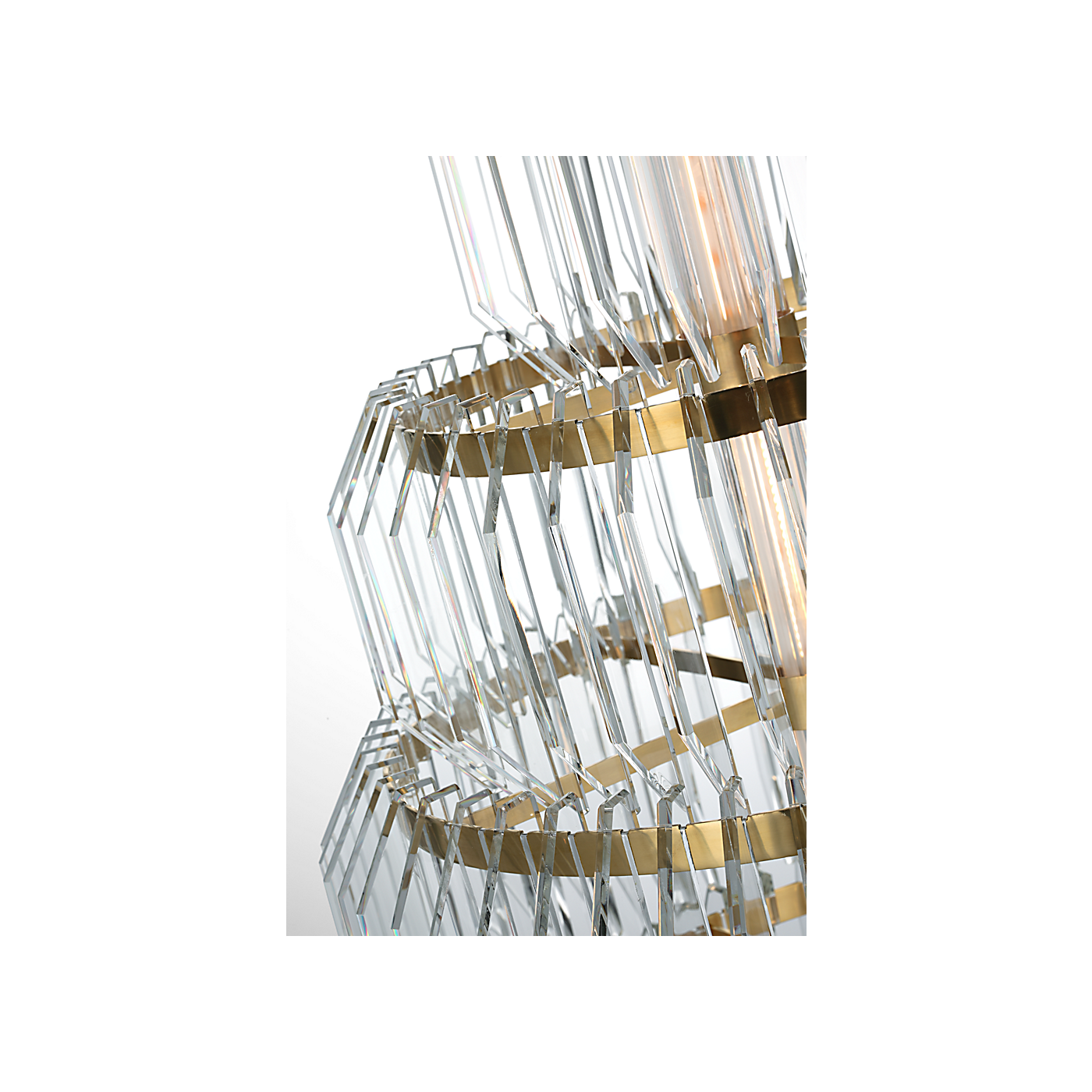 Killarney 19" Layered Entry Chandelier