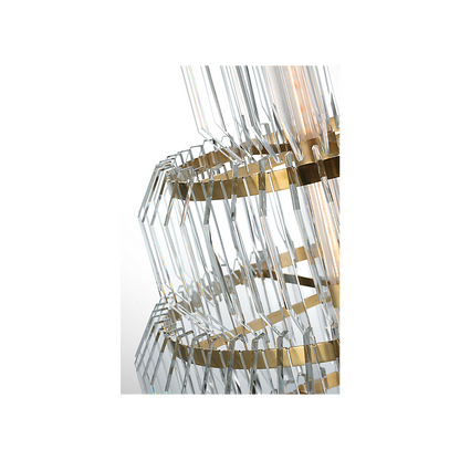 Killarney 19" Layered Entry Chandelier