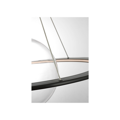 Cosmos 28" Ring and Orb Chandelier